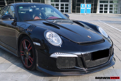 2009-2012 Porsche 911 997.2 Carrera/S/4S 991GT3RS Style Front Fender - DarwinPRO Aerodynamics