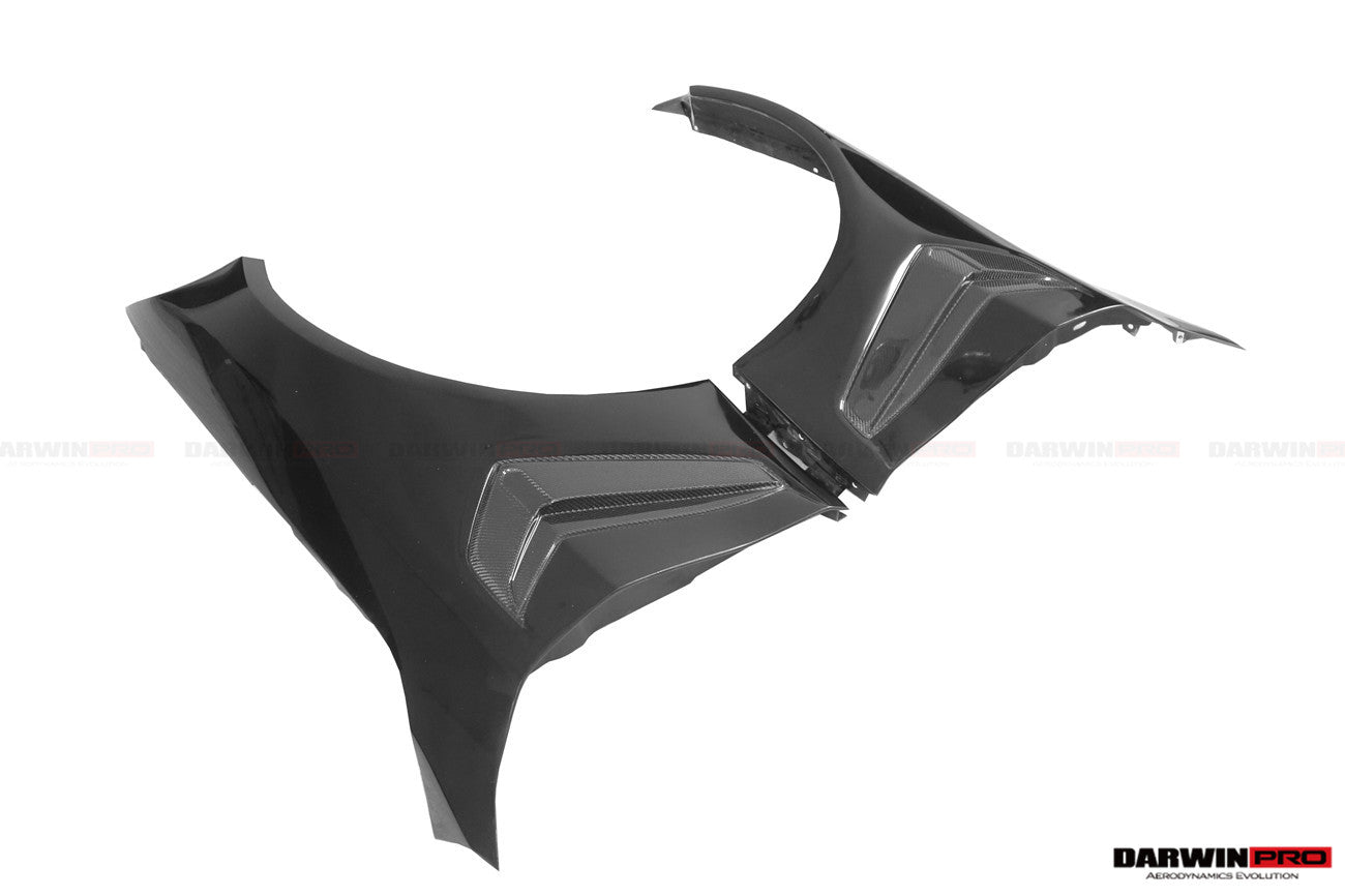 2021-UP BMW M3 G80 G81 BKSSII Style Front Bumper and Front Fender and Side Skirts - DarwinPRO Aerodynamics