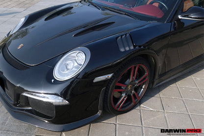 2009-2012 Porsche 911 997.2 Carrera/S/4S 991GT3RS Style Front Fender - DarwinPRO Aerodynamics