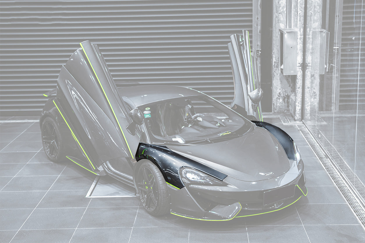 2015-2021 McLaren 540C 570S 600LT Cabon Fiber Front Fender - DarwinPRO Aerodynamics