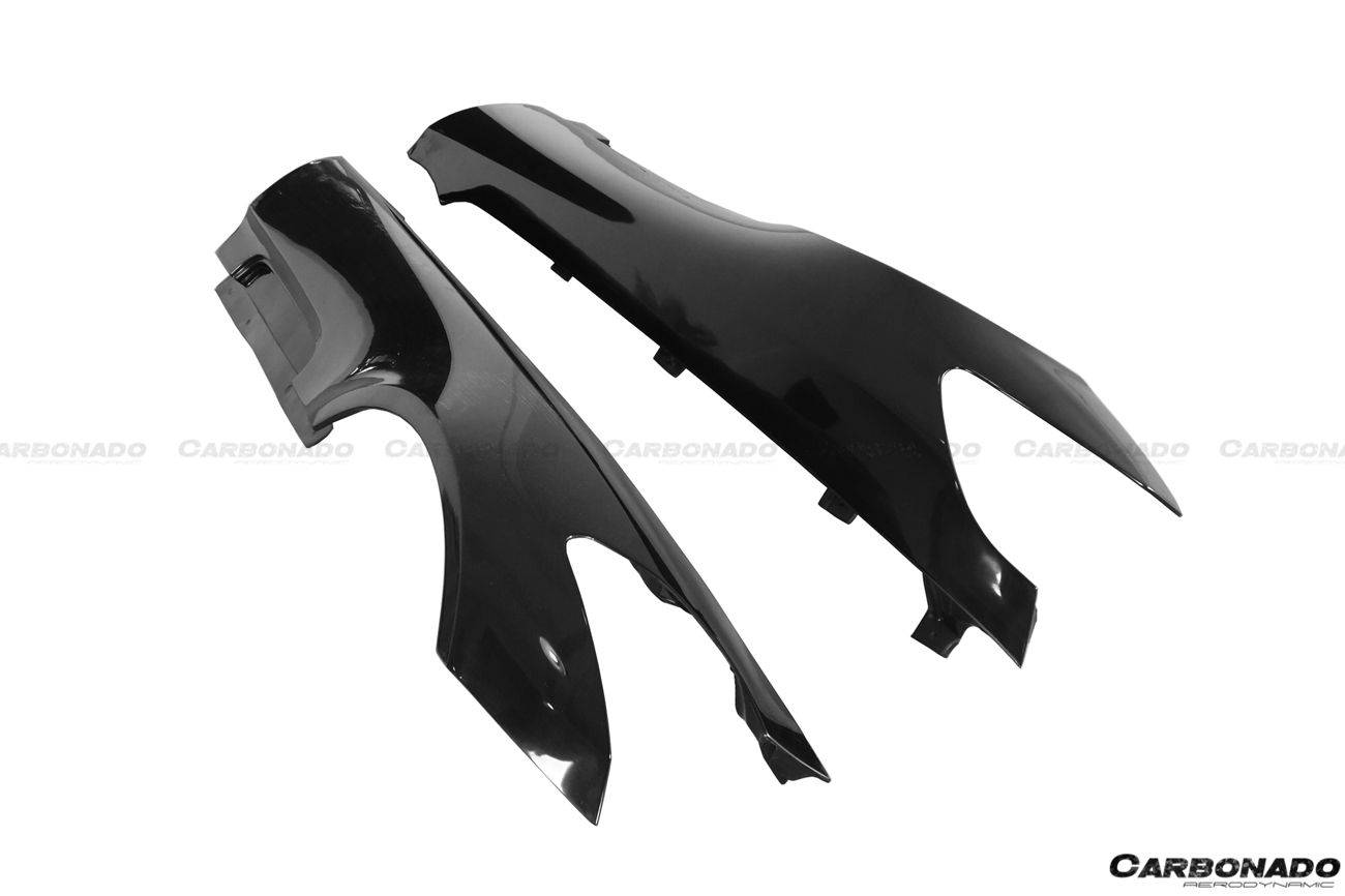 2010-2015 Mercedes Benz W197 SLS AMG BKSS Style Side Skirts & Fender - Carbonado Aero