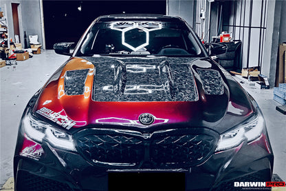 2019-2023 BMW 3 Series G20/G28 BKSS Style Carbon Fiber Hood - DarwinPRO Aerodynamics