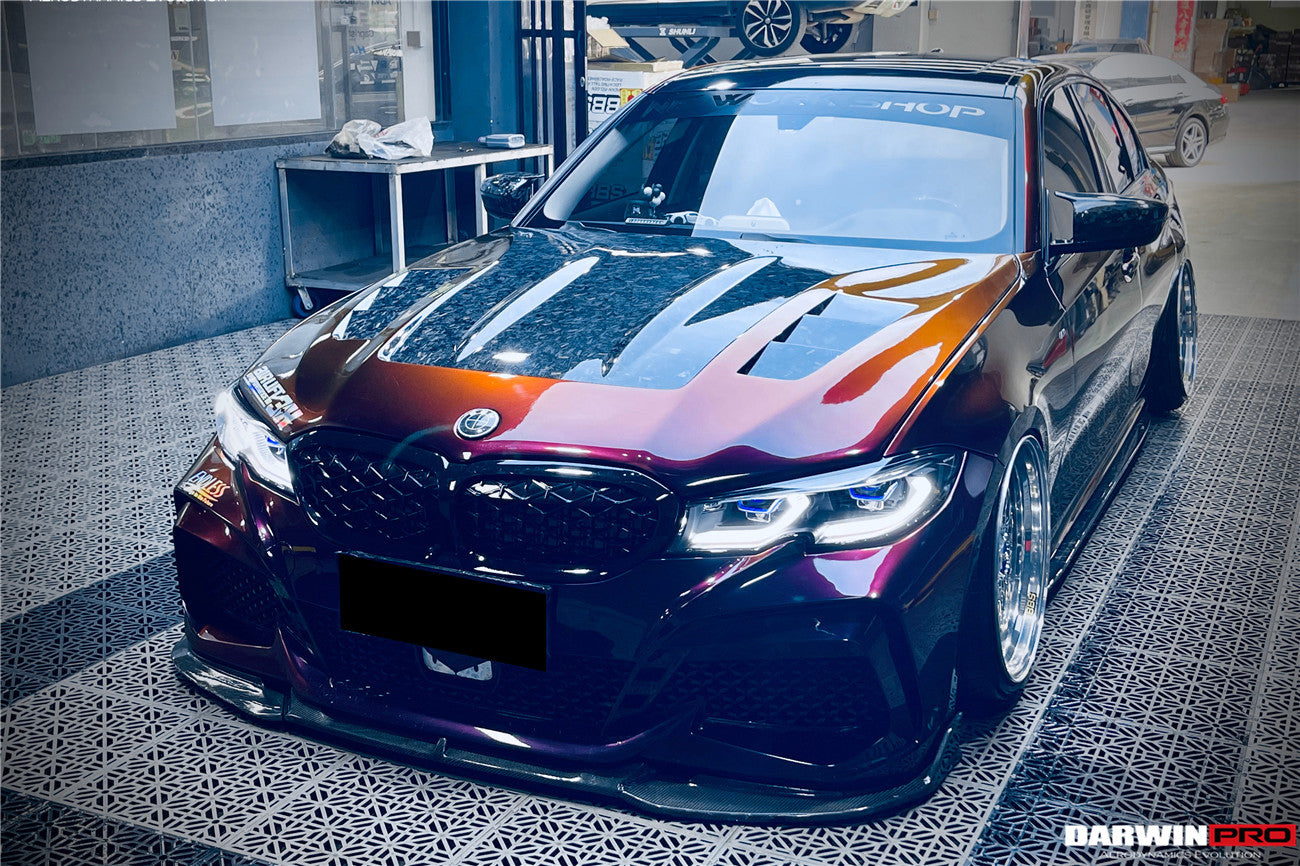 2019-2023 BMW 3 Series G20/G28 BKSS Style Carbon Fiber Hood - DarwinPRO Aerodynamics