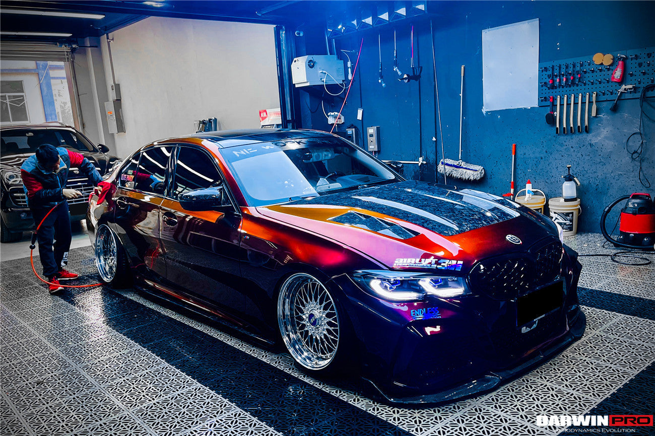 2019-2023 BMW 3 Series G20/G28 BKSS Style Carbon Fiber Hood - DarwinPRO Aerodynamics