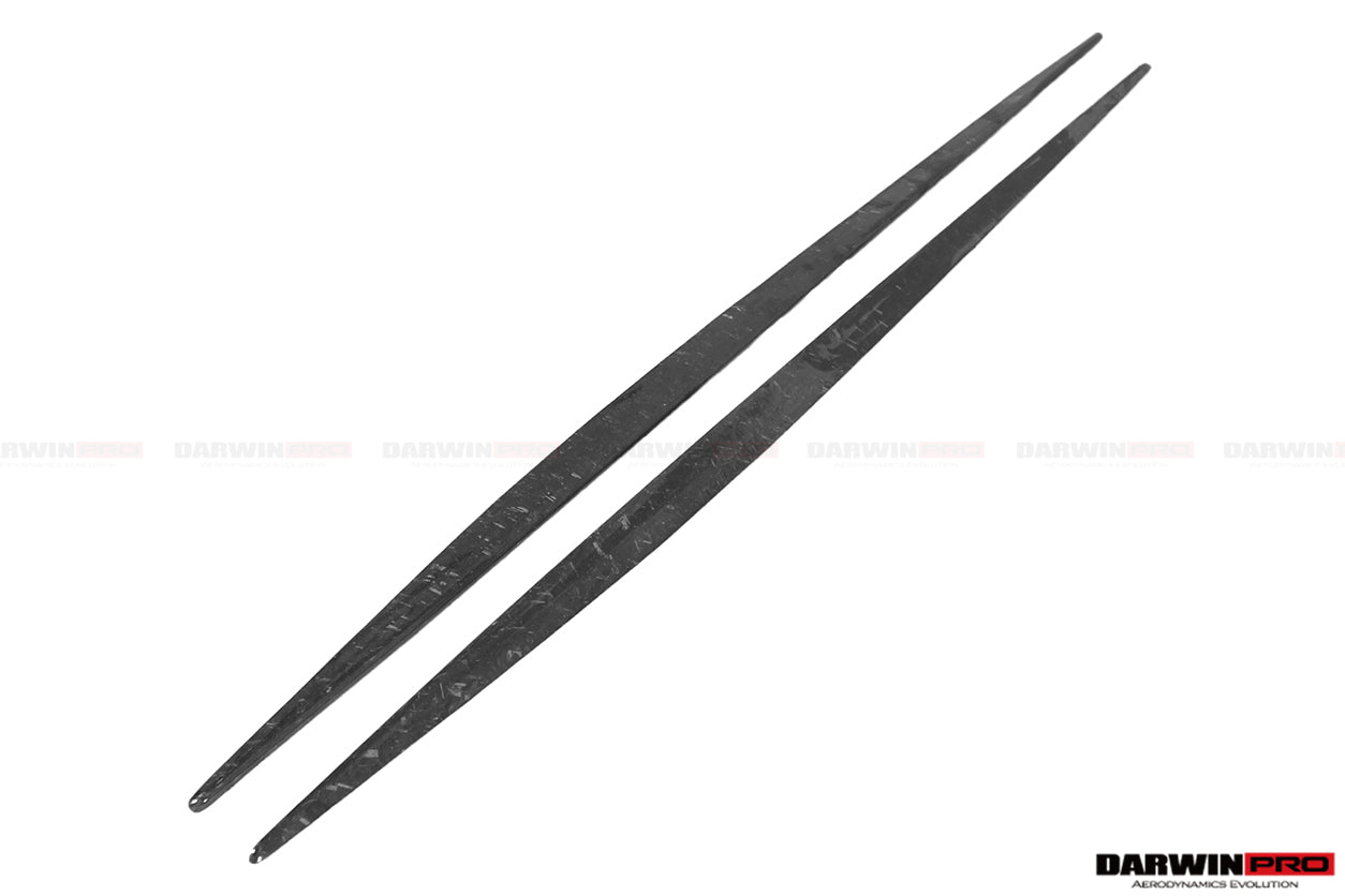 2014-2021 Mercedes Benz C217 S63/S65 AMG Coupe Carbon Fiber Side Skirts Extension - DarwinPRO Aerodynamics