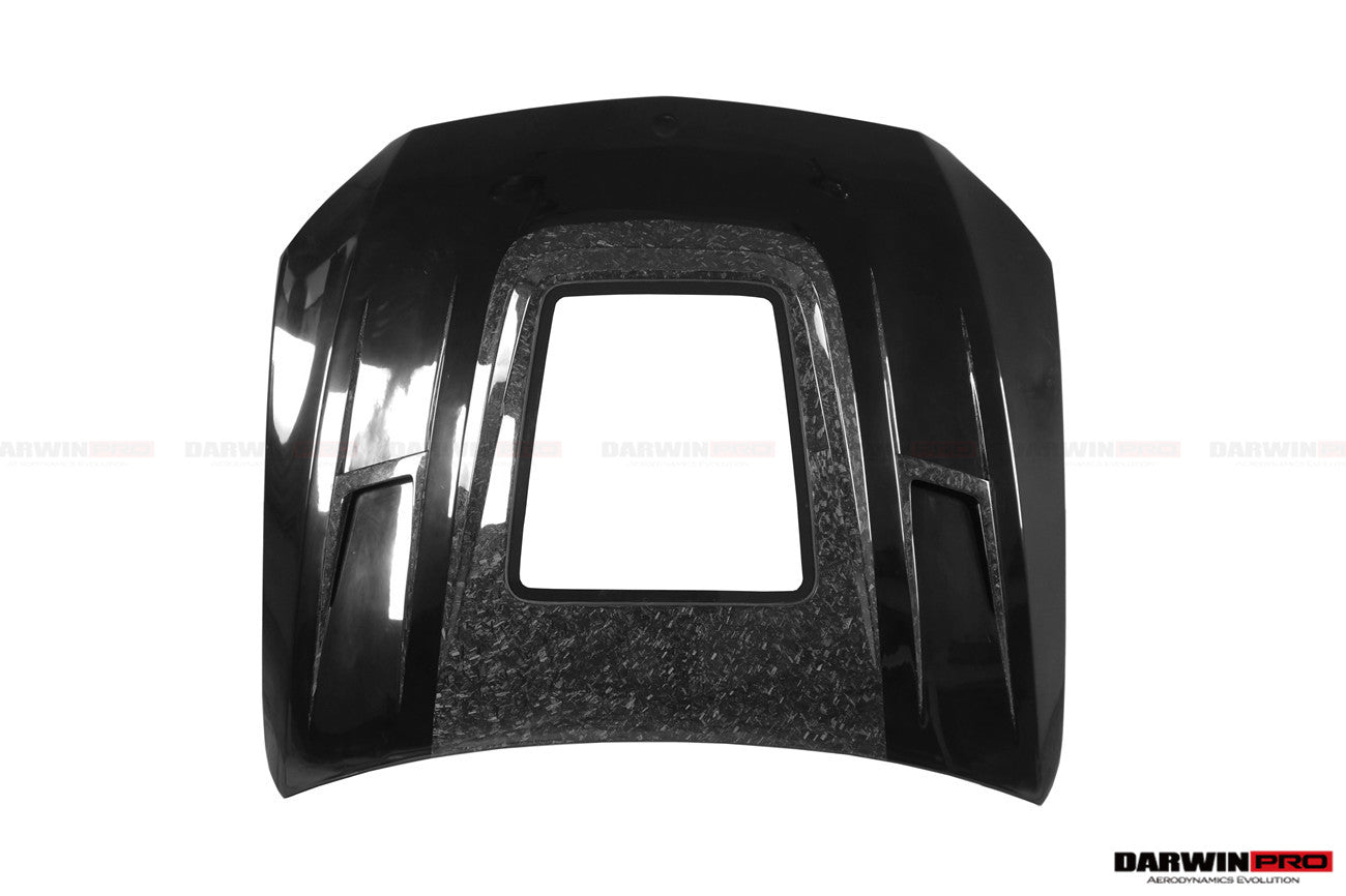 2015-2021 Mercedes Benz W205 C63/S AMG IMP Performance Partial Carbon Fiber Hood - DarwinPRO Aerodynamics