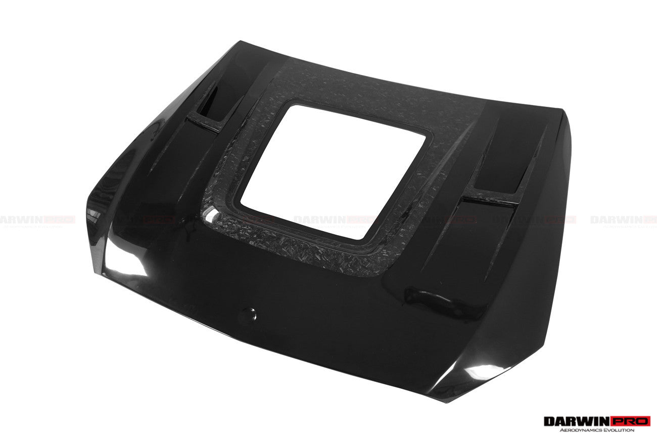 2015-2021 Mercedes Benz W205 C63/S AMG IMP Performance Partial Carbon Fiber Hood - DarwinPRO Aerodynamics