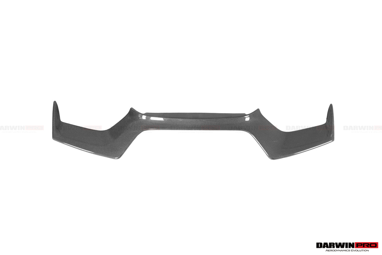 2018-2022 Ferrari 488 Pista Carbon Fiber Front Bumper Middle Lip - DarwinPRO Aerodynamics