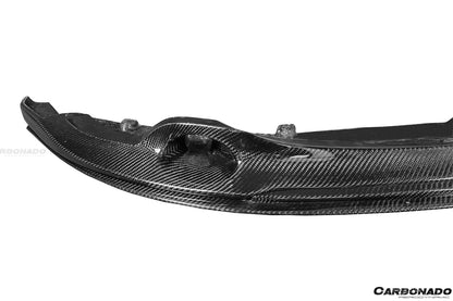 2011-2012 BMW 1M RZS Style Carbon Fiber Front Lip - Carbonado