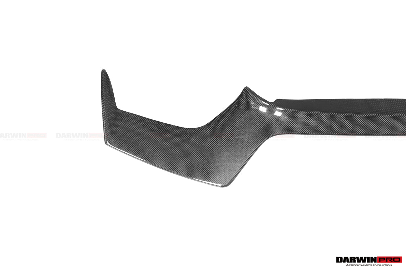 2018-2022 Ferrari 488 Pista Carbon Fiber Front Bumper Middle Lip - DarwinPRO Aerodynamics