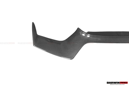 2018-2022 Ferrari 488 Pista Carbon Fiber Front Bumper Middle Lip - DarwinPRO Aerodynamics
