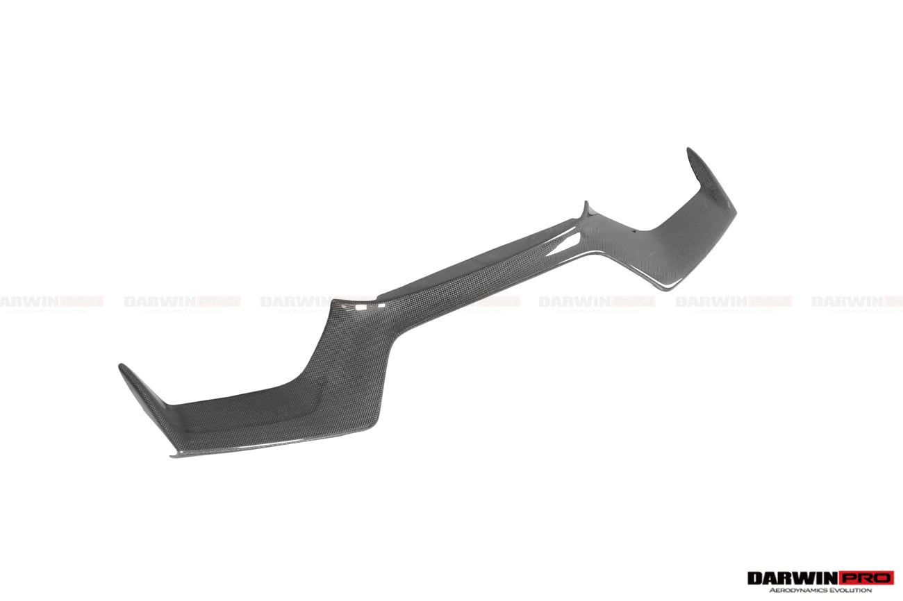 2018-2022 Ferrari 488 Pista Carbon Fiber Front Bumper Middle Lip - DarwinPRO Aerodynamics