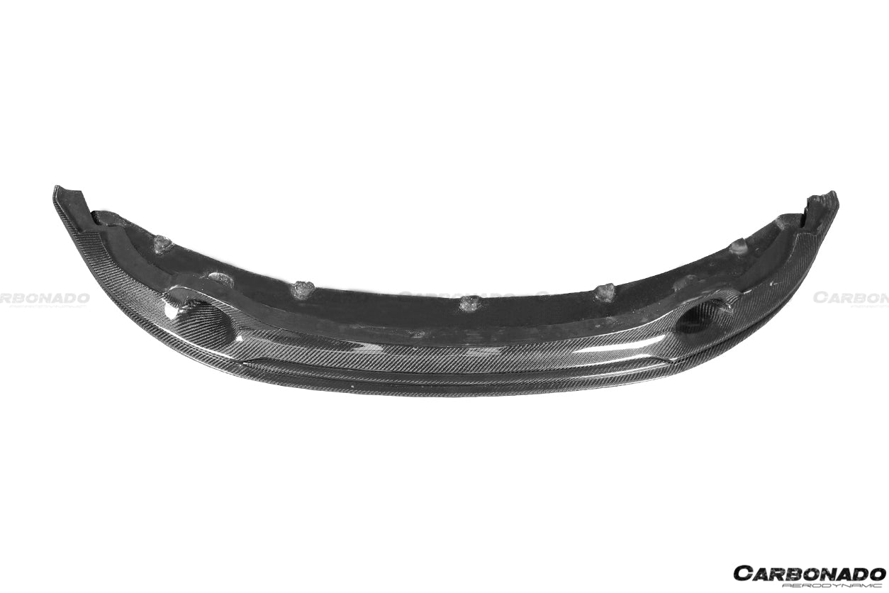 2011-2012 BMW 1M RZS Style Carbon Fiber Front Lip - Carbonado