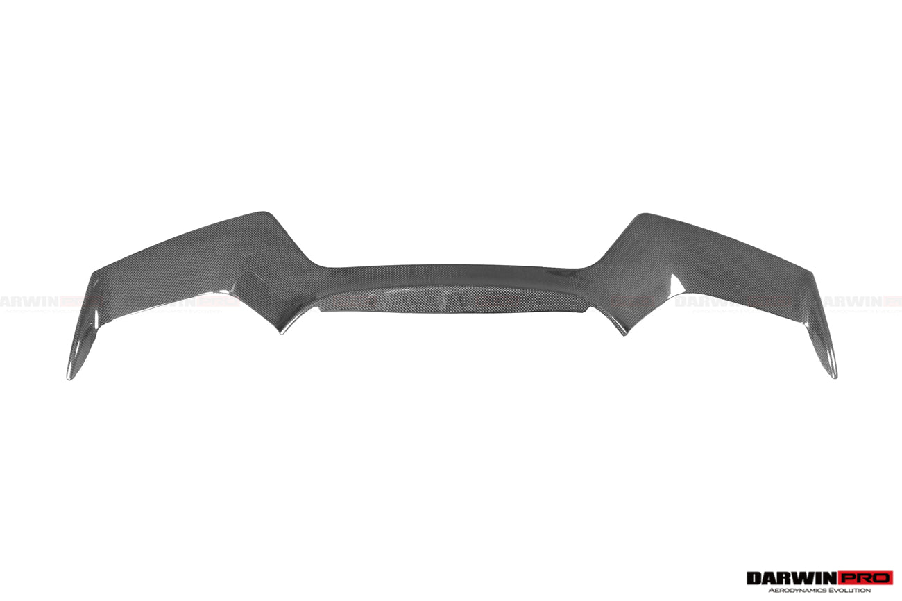 2018-2022 Ferrari 488 Pista Carbon Fiber Front Bumper Middle Lip - DarwinPRO Aerodynamics