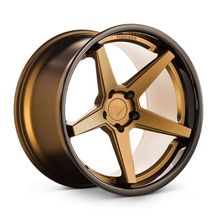 Ferrada FR3 Matte Bronze / Gloss Black Lip wheel