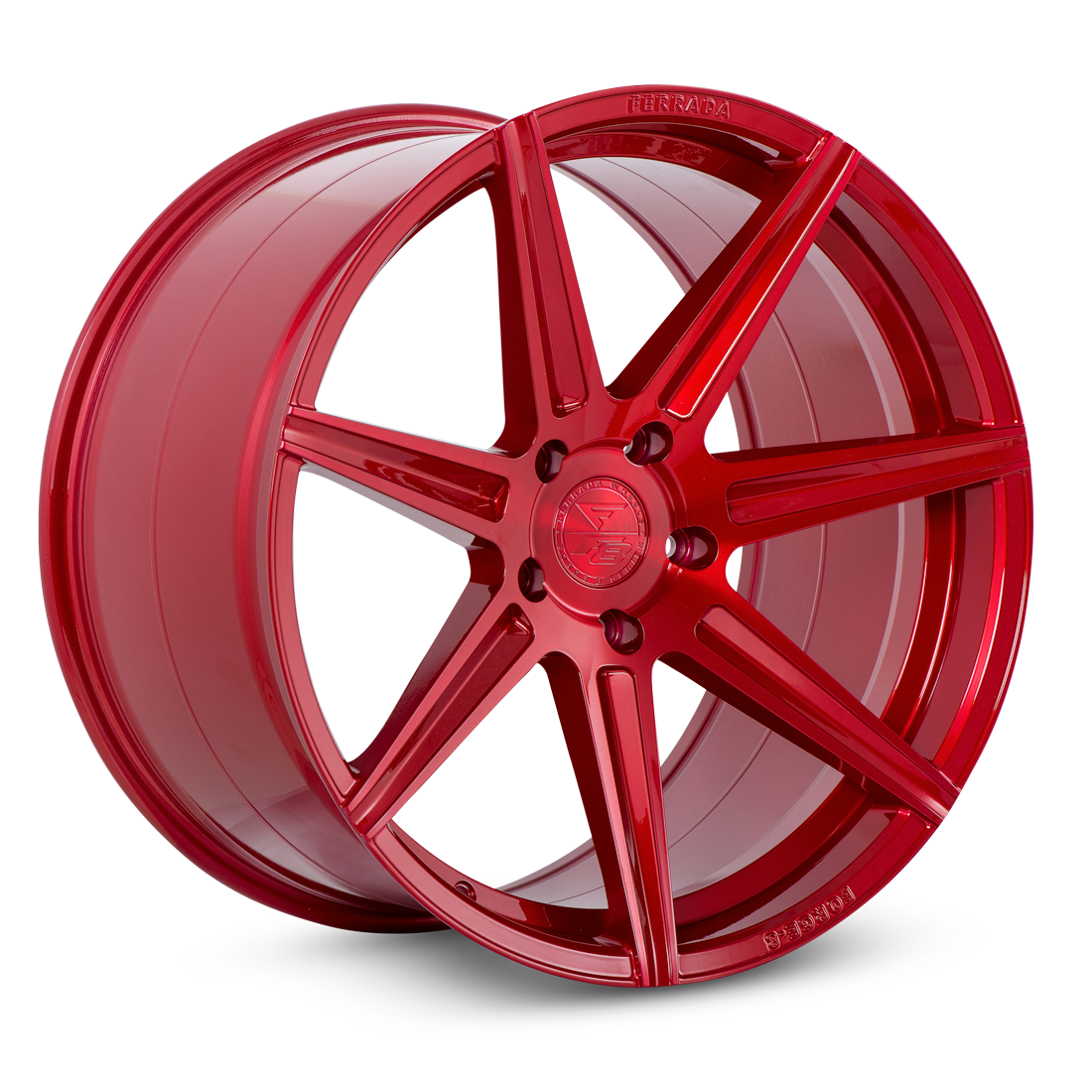 Ferrada FR7 Brushed Rouge wheel