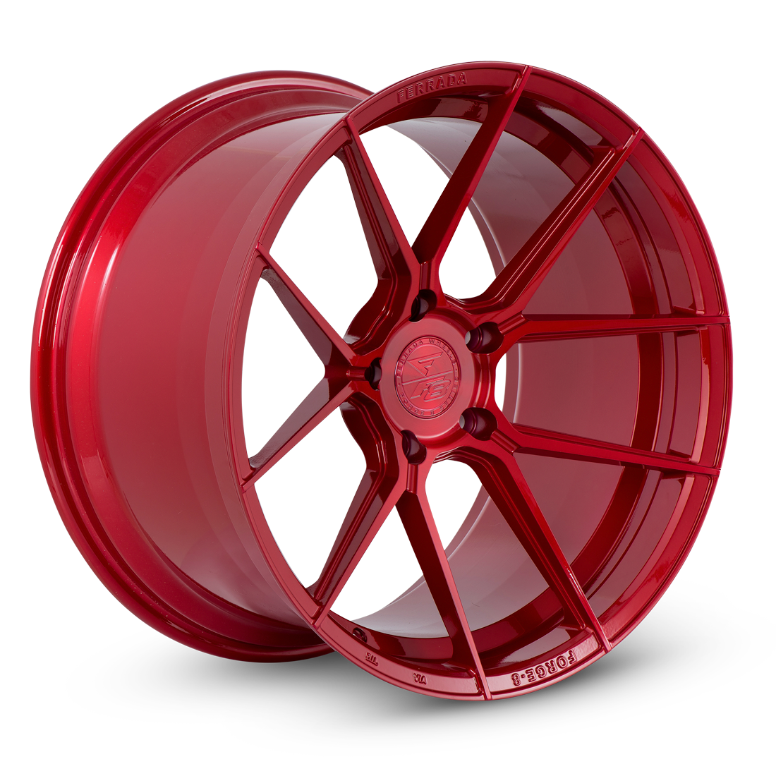 Ferrada FR8 Brushed Rouge wheel