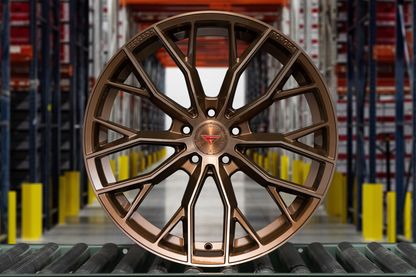 Ferrada Forge-8 FR9 Wheels – 20x10 5x112 – Brushed Cobre