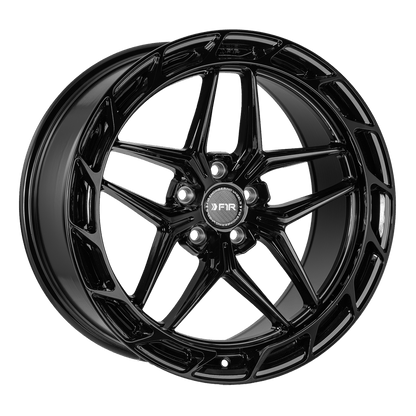 F1R FS5 Gloss Black wheel