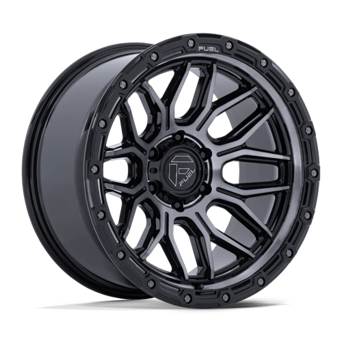 Fuel FC881 Surge – 20x9 ET+1 6x139.7 Gloss Black Machined W/ Gray Tint (Set of 4)