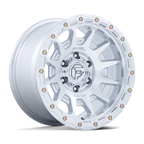 Fuel FC884 Fortress – 18x9 ET+1 6x135 Gloss Silver W/ Machined Face (Set of 4)