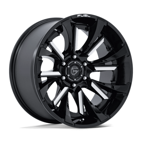 Fuel FC895 Tantrum – 22x10 ET+10 6x139.7 Gloss Black Milled (Set of 4)