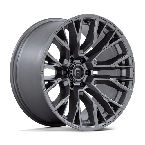 Fuel D848 Rebar – 22x9.5 ET+0 6x139.7 Matte Gunmetal (Set of 4)