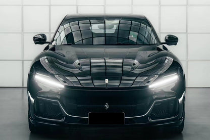 2023-2025 Ferrari Purosangue FUV Type F175 OEM Style Dry Carbon Fiber Front Lip - Carbonado