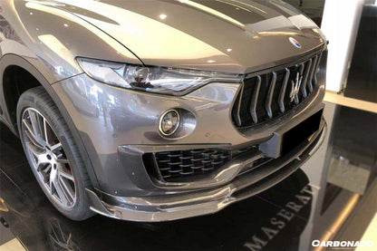 2017-2022 Maserati Levante Modena/GT OD Style Front Lip - Carbonado