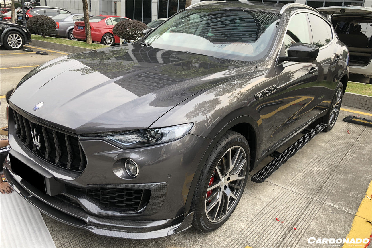2017-2022 Maserati Levante Modena/GT OD Style Front Lip - Carbonado