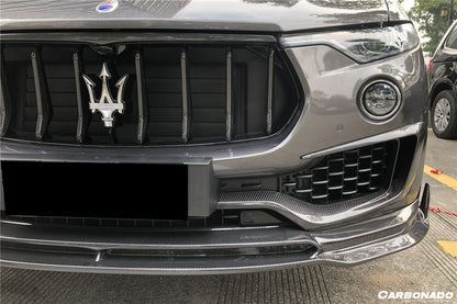 2017-2022 Maserati Levante Modena/GT OD Style Front Lip - Carbonado