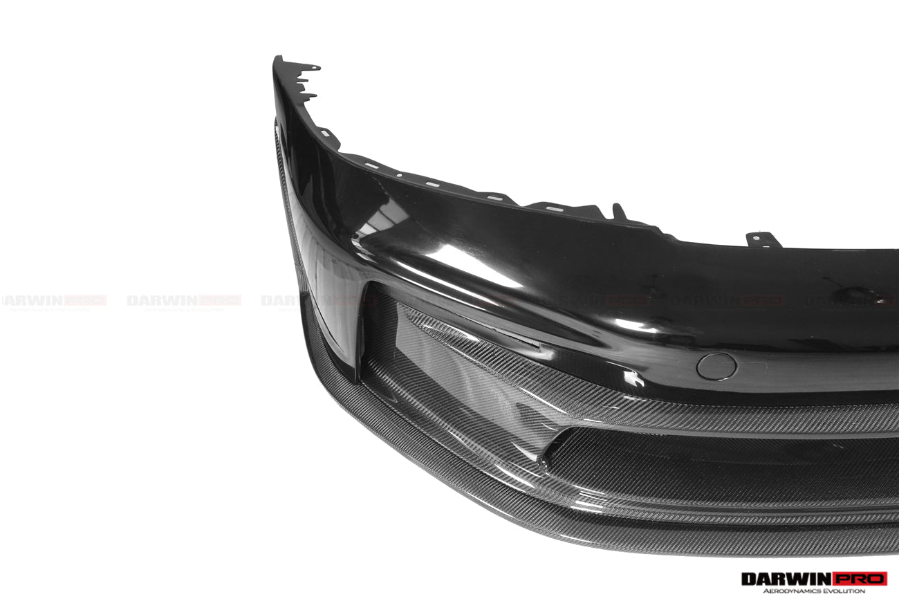 2019-2023 Porsche 911 992 Carrera/S/4/4S/Targa/Cabriolet GT3 Style Front Bumper - DarwinPRO Aerodynamics