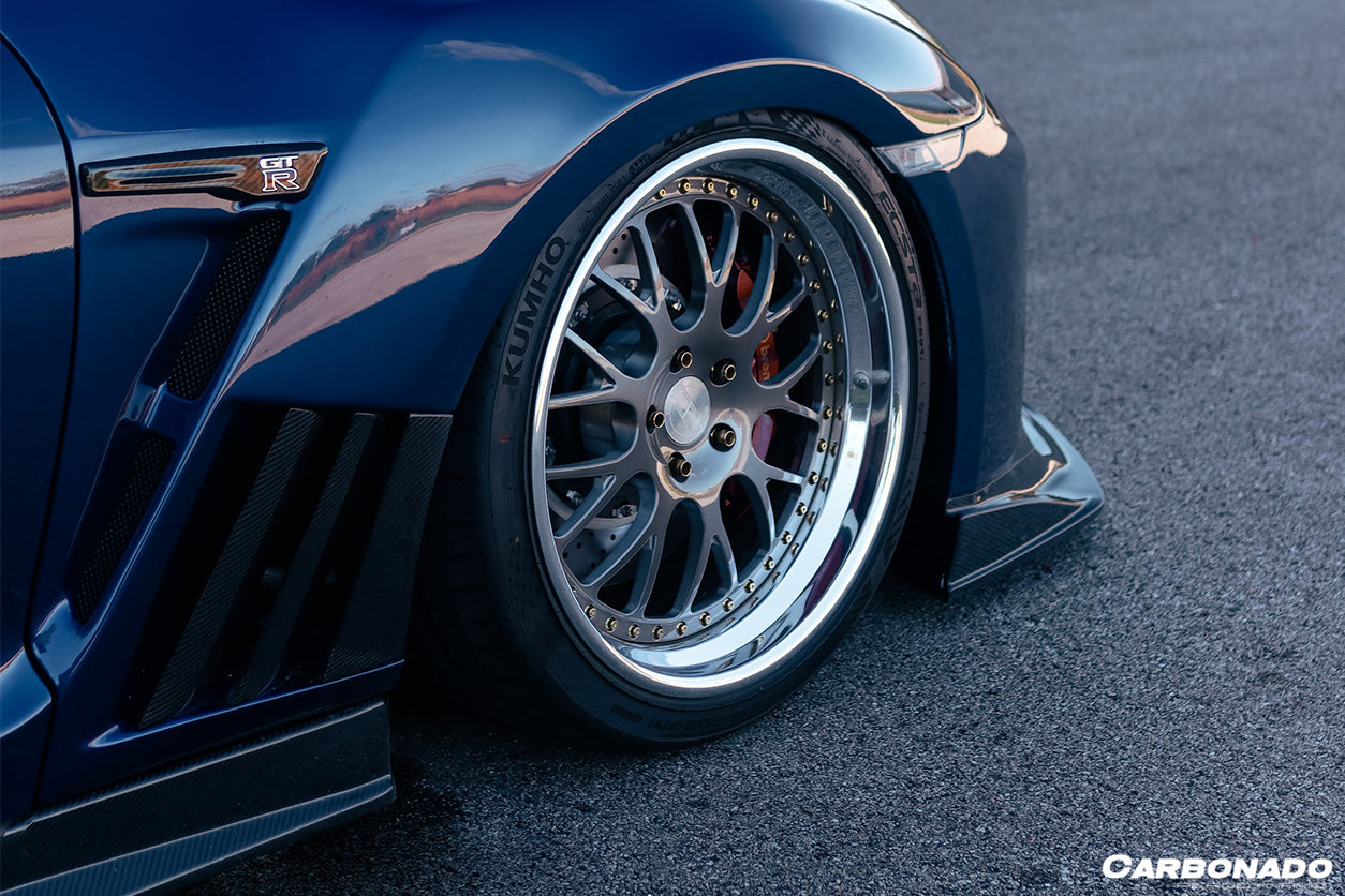 2008-2022 Nissan GTR R35 CBA/DBA/DBA VA2 Style Fender - Carbonado