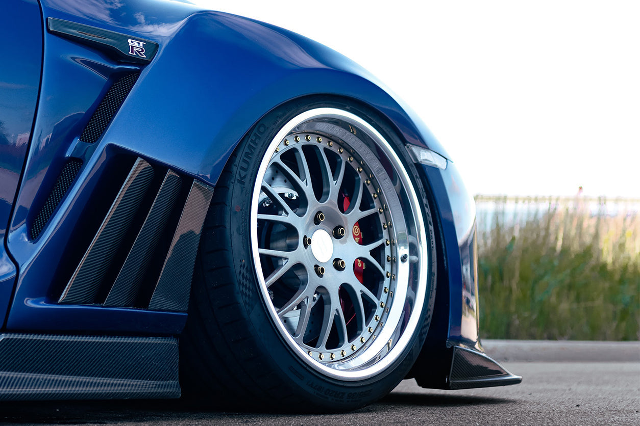 2008-2022 Nissan GTR R35 CBA/DBA/DBA VA2 Style Fender - Carbonado