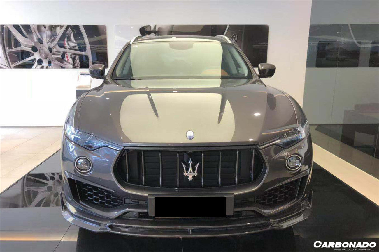 2017-2022 Maserati Levante Modena/GT OD Style Front Lip - Carbonado
