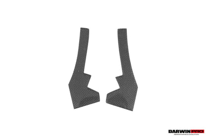 DarwinPRO 2022-2026 Ferrari 296 GTB & GTS Type F171 iMP Style Carbon Fiber Front Bumper Lip Splitter - DarwinPRO Aerodynamics