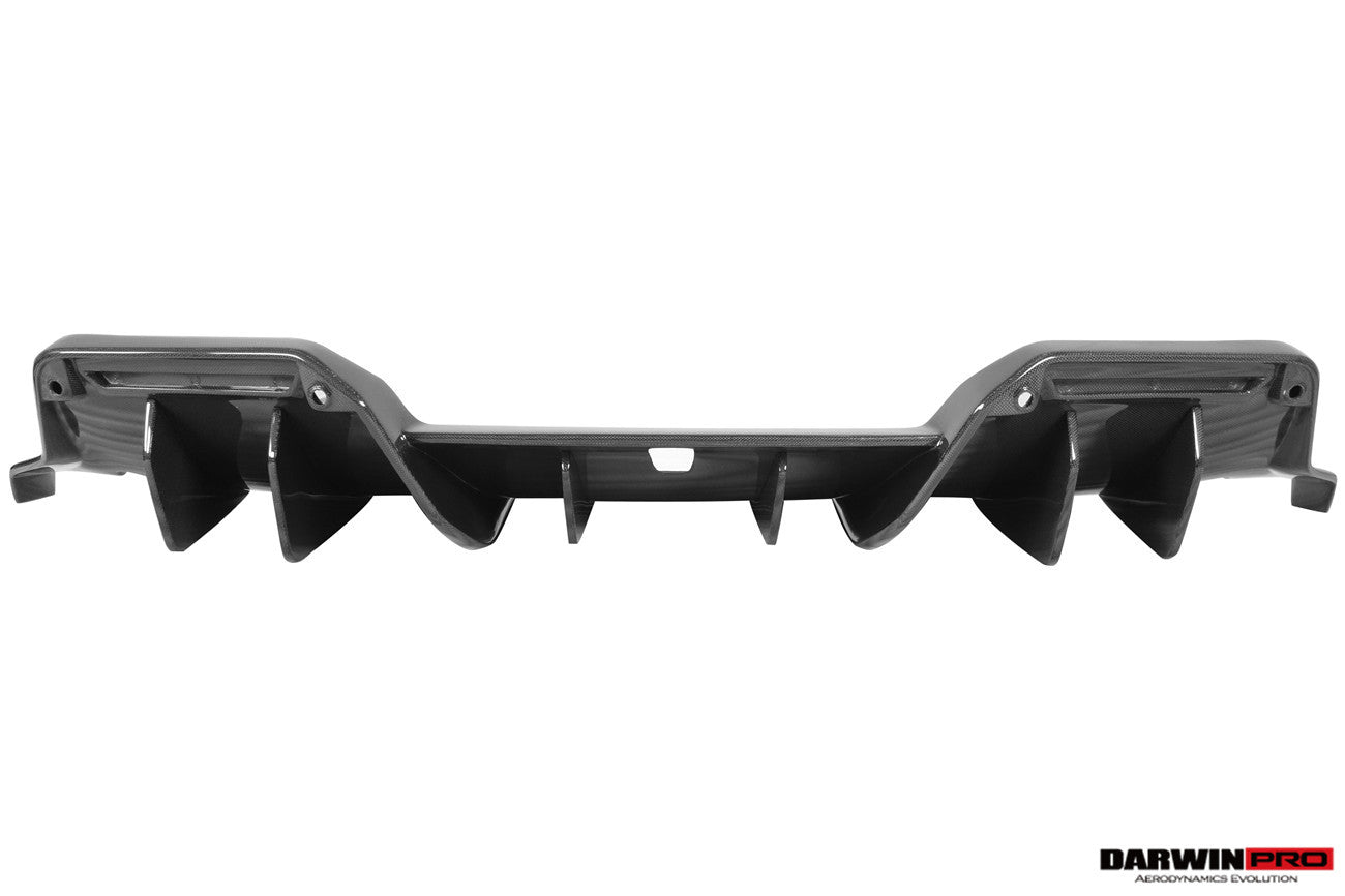 DarwinPRO 2022-2026 Ferrari 296 GTB & GTS Type F171 iMP Style Carbon Fiber Rear Diffuser With Undertray - DarwinPRO Aerodynamics
