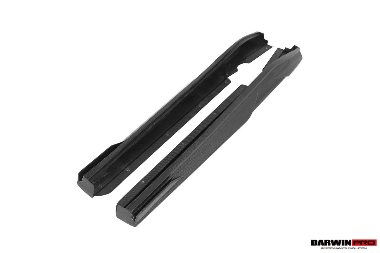 DarwinPRO 2022-2026 Ferrari 296 GTB & GTS Type F171 iMP Style Carbon Fiber Full Kit (For Surround View Camera System Bumper Only) - DarwinPRO Aerodynamics