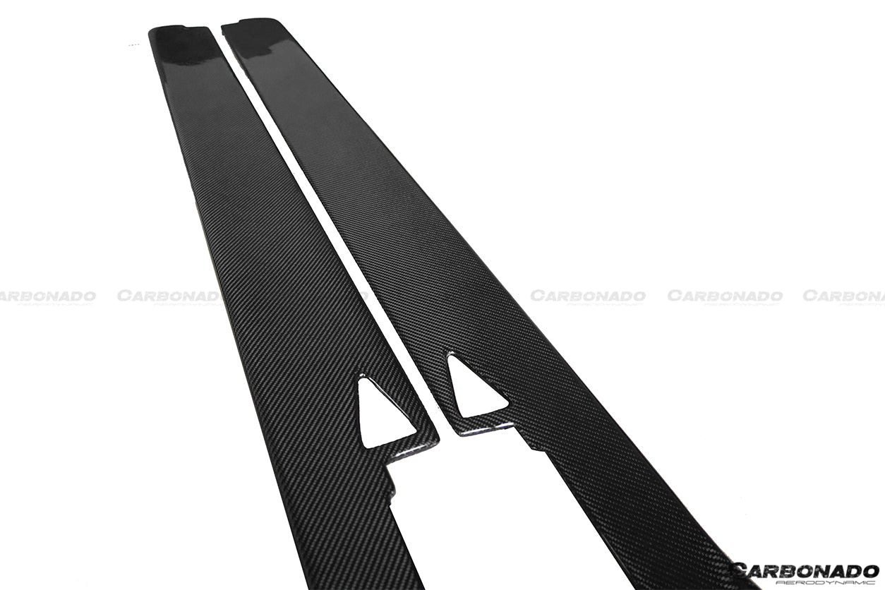 2010-2015 Ferrari 458 Coupe/Spyder AV Style Carbon Fiber Full Body Kit - Carbonado
