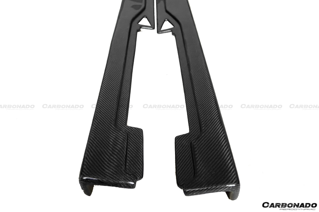 2010-2015 Ferrari 458 Coupe/Spyder AV Style Carbon Fiber Full Body Kit - Carbonado
