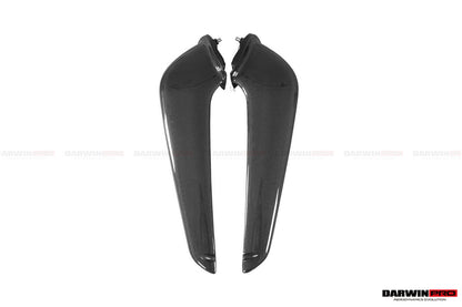 2010-2015 Ferrari 458 Coupe/Spyder Carbon Fiber Front Canards - DarwinPRO Aerodynamics