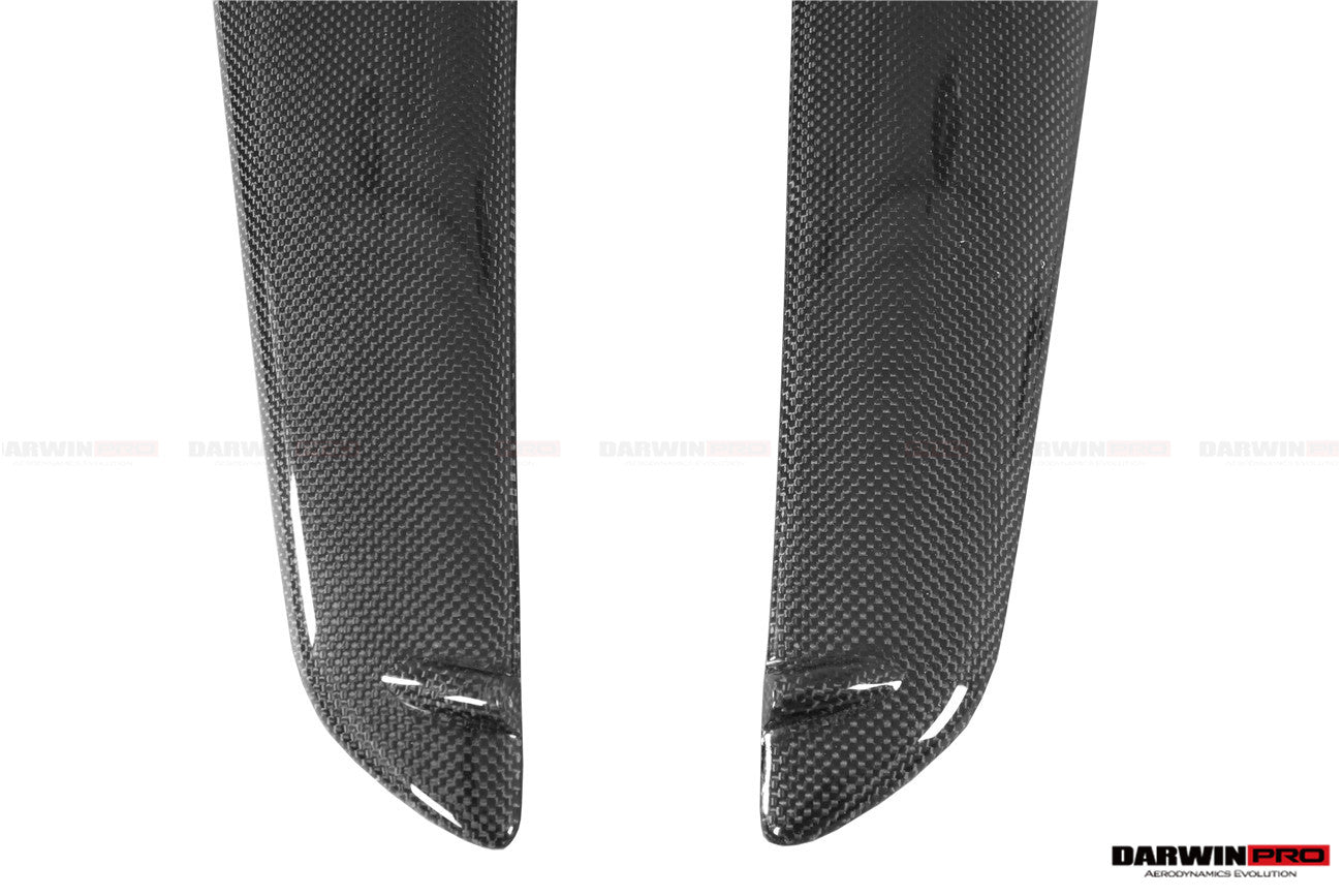 2010-2015 Ferrari 458 Coupe/Spyder Carbon Fiber Front Canards - DarwinPRO Aerodynamics