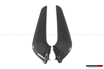 2010-2015 Ferrari 458 Coupe/Spyder Carbon Fiber Front Canards - DarwinPRO Aerodynamics