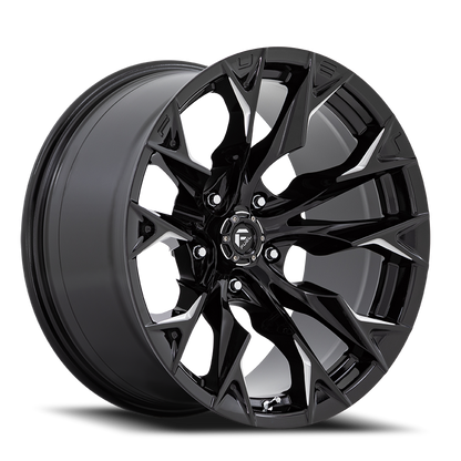Fuel Off-Road Flame 5 D803 20x10 -18 5x127mm 71.5mm Gloss Black Milled