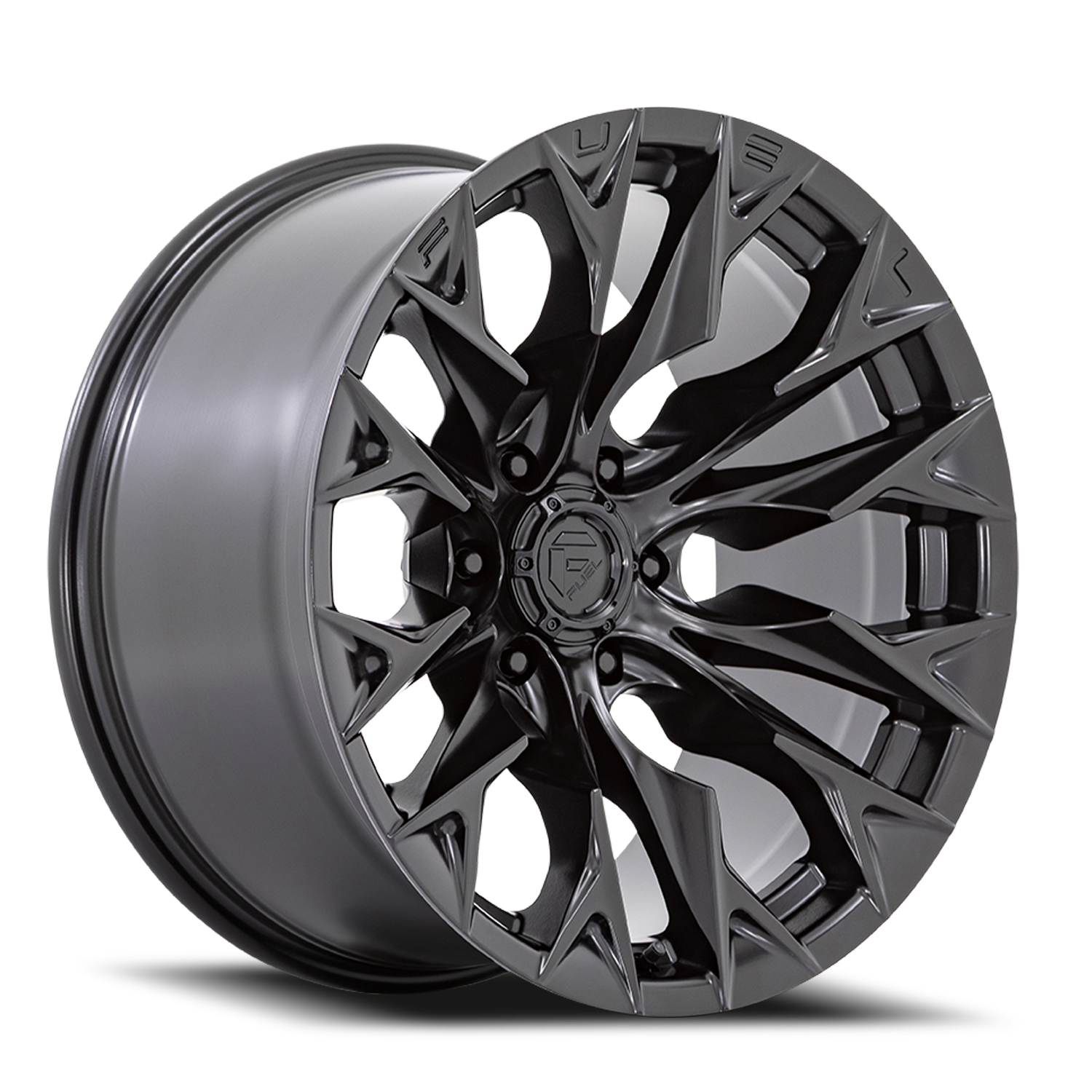 Fuel Off-Road Flame 6 D804 20x9 +1 6x139.7mm 106.1mm Blackout