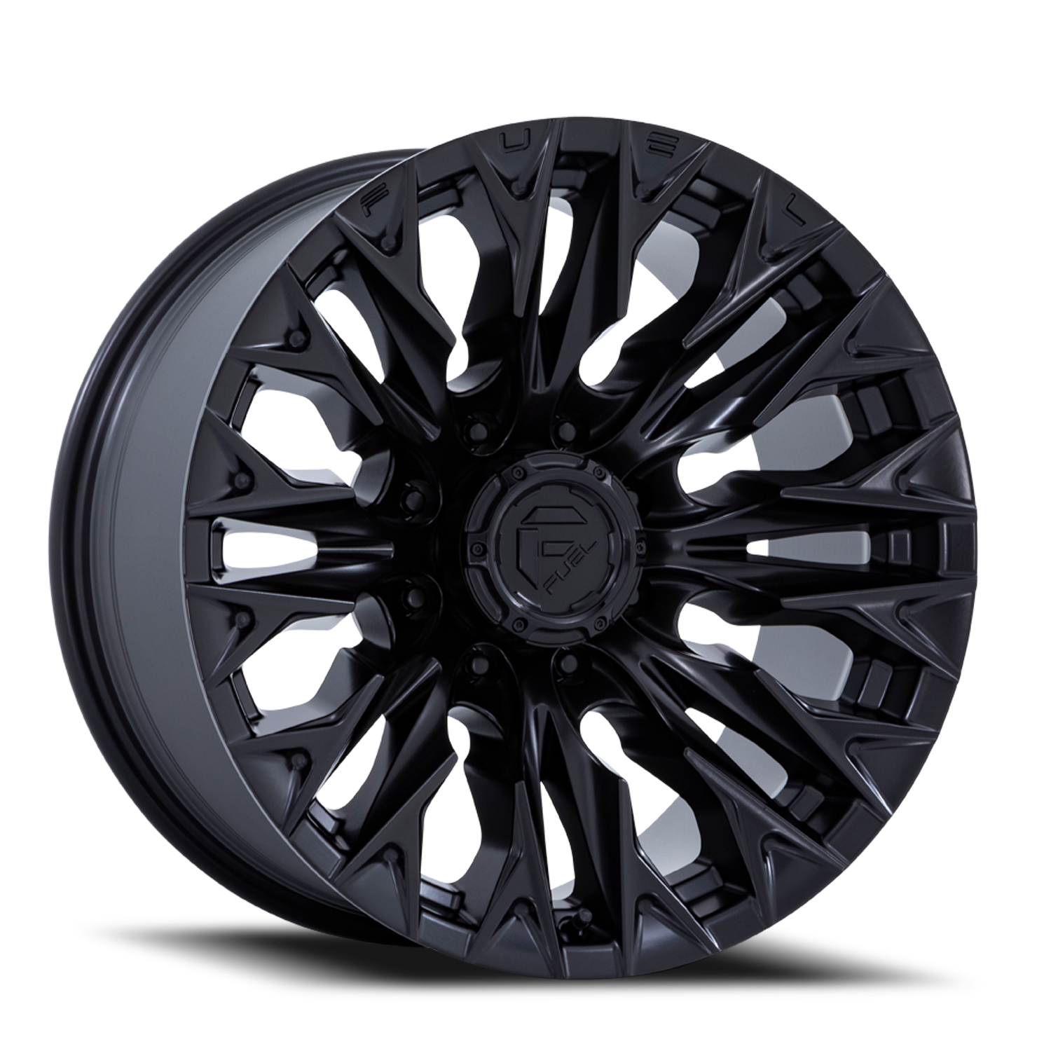 Fuel Off-Road Flame 8 D804 20x9 +1 8x180mm 124.2mm Blackout