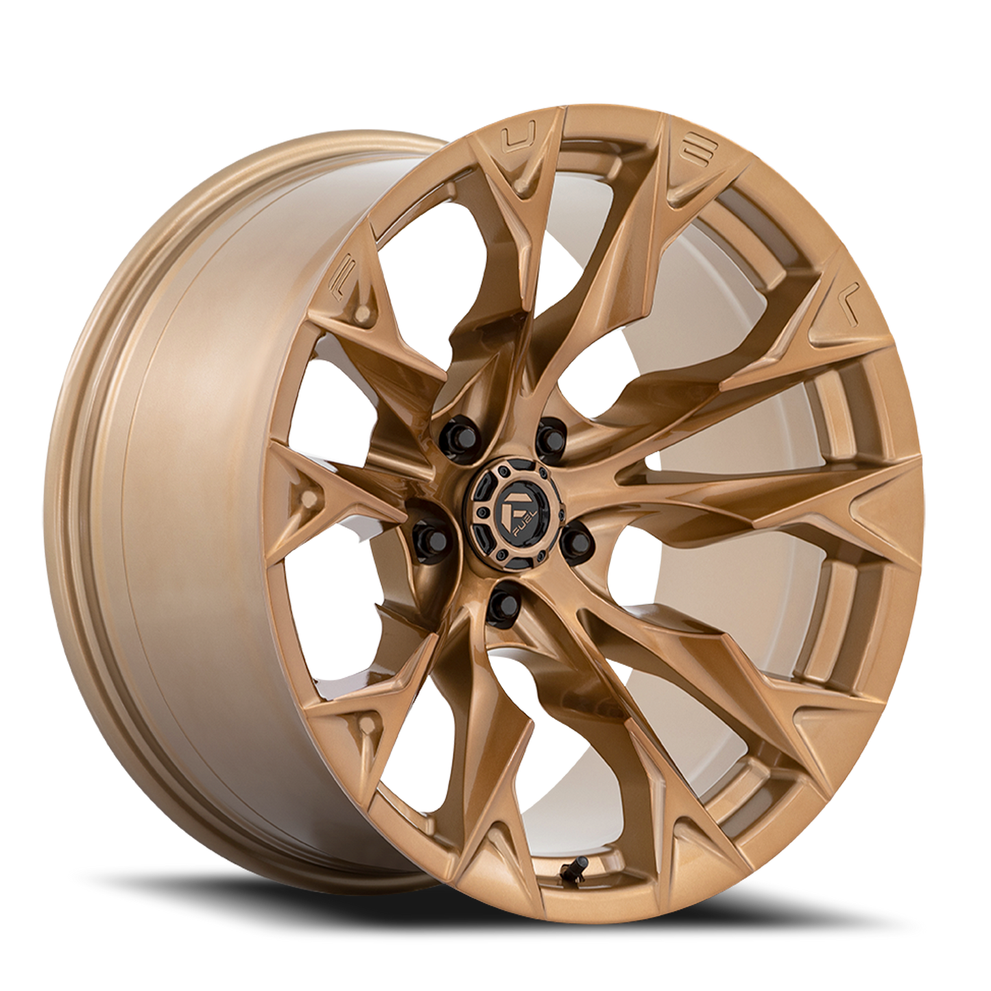 Fuel Off-Road Flame 5 D805 24x12 -44 5x127mm 71.5mm Platinum Bronze