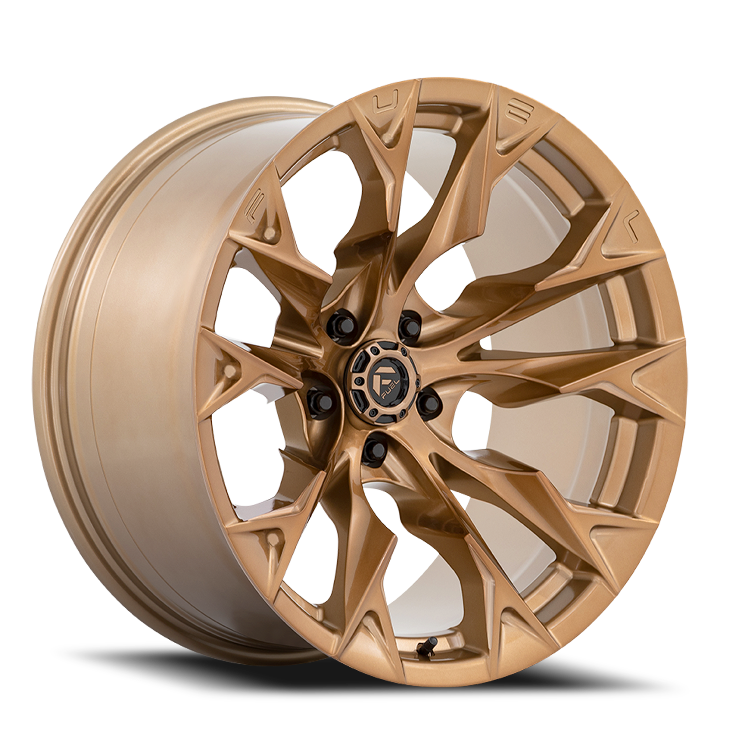 Fuel Off-Road Flame 5 D805 24x12 -44 5x127mm 71.5mm Platinum Bronze