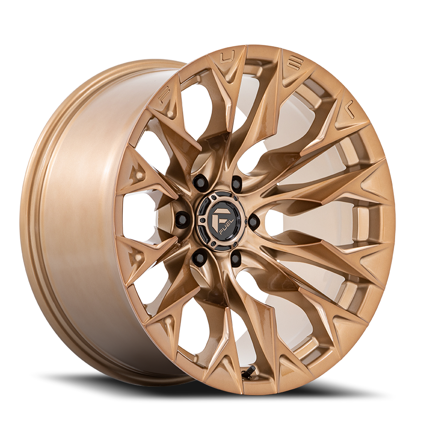 Fuel Off-Road Flame 6 D805 20x9 +1 6x135mm 87.1mm Platinum Bronze