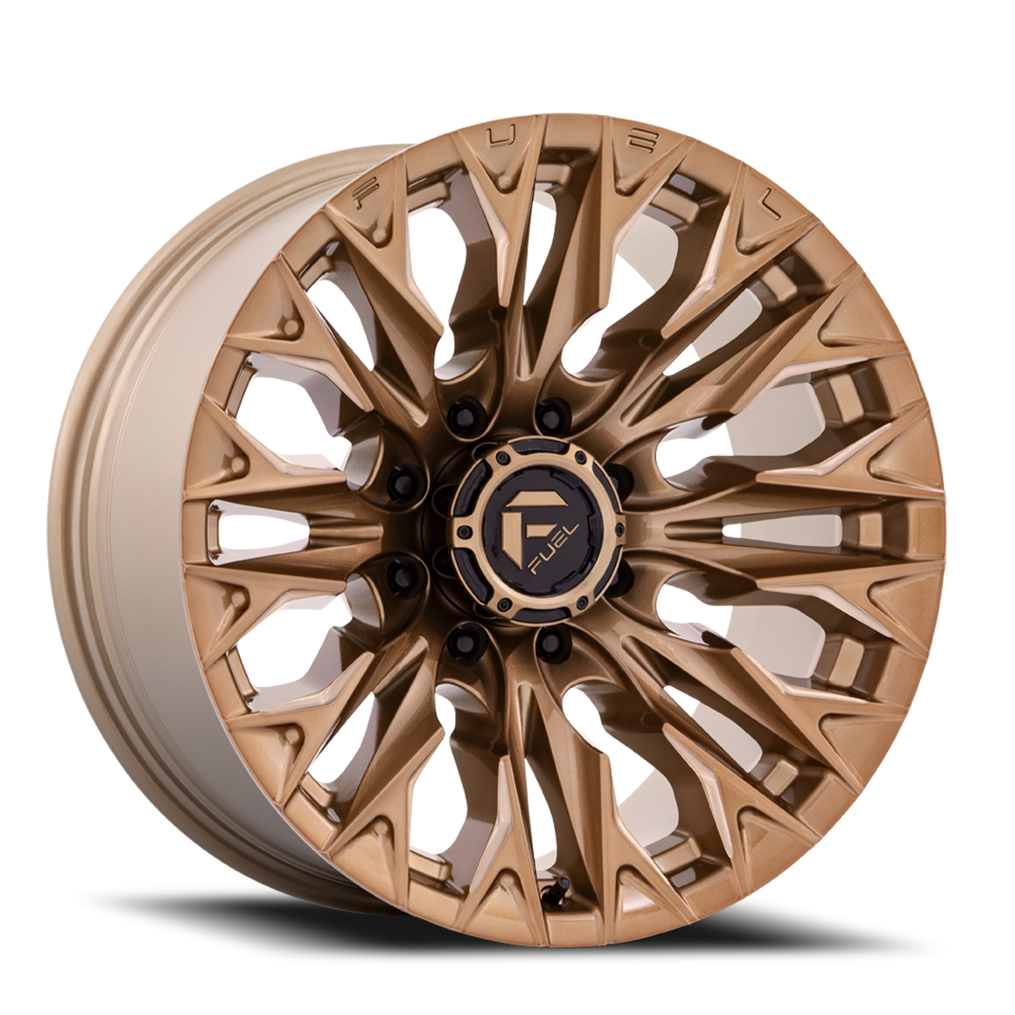 Fuel Off-Road Flame 8 D805 20x9 +20 8x180mm 124.2mm Platinum Bronze
